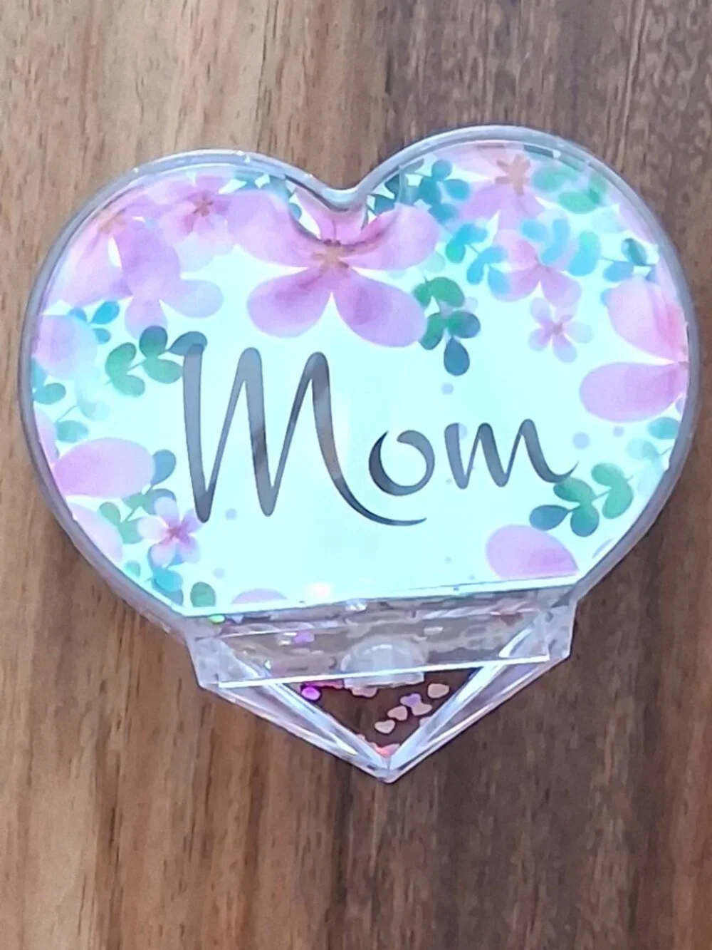 Mother's Day Decor Bundle: Angel Wall Hanging, Mom Heart, & Floral Plaque Set - Picture 6 of 7